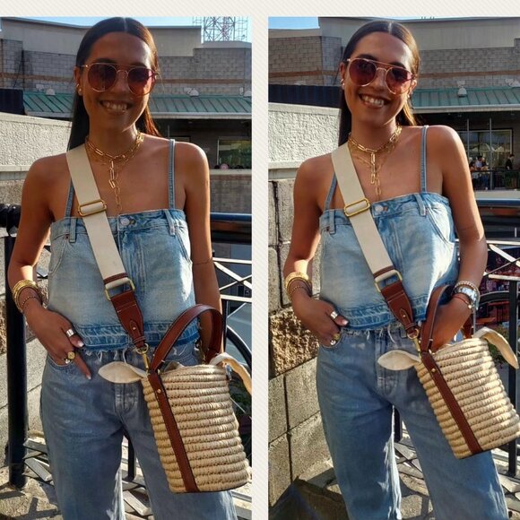 🆕 ZARA TRF SKIRT STYLE DENIM CROP TOP | ZARA DENIM CROP TOP - Picture 8 of 8